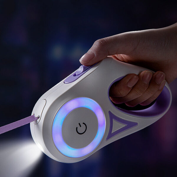 LED Spotlight Retractable Leash